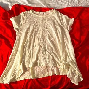 Boutique Yellow Flowy Top